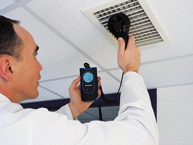 Thermo anémomètre Si-VV3 à hélice avec sonde intégrée