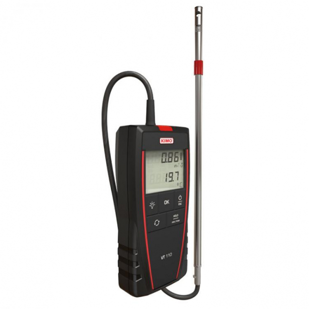 Thermo anémomètre VT 110 / VT 115 à fil chaud