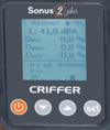 Dosimètre de bruit analyse fréquentielle SONUS 2 PLUS Classe 2