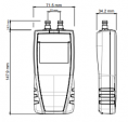 Manomètre spécial étanchéité réseau de gaz MP 130