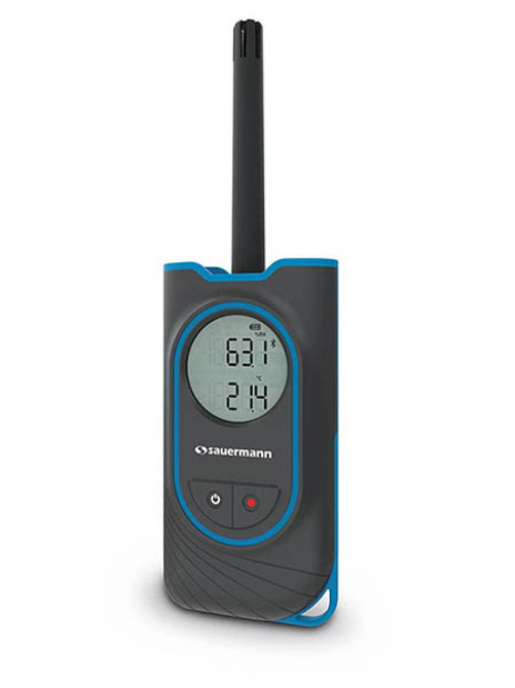 Thermo-hygromètre avec sonde de température-humidité intégrée Si-HH3
