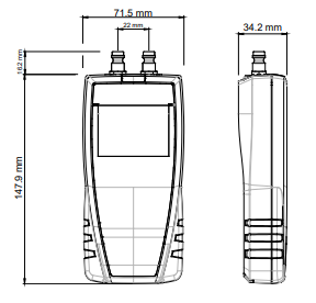 Manomètre spécial étanchéité réseau de gaz MP 130